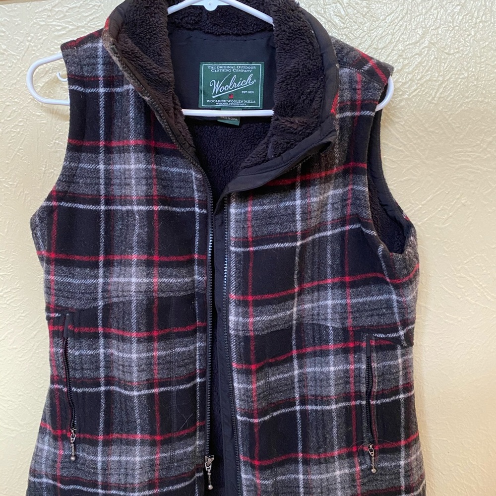 Woolrich vest - plaid